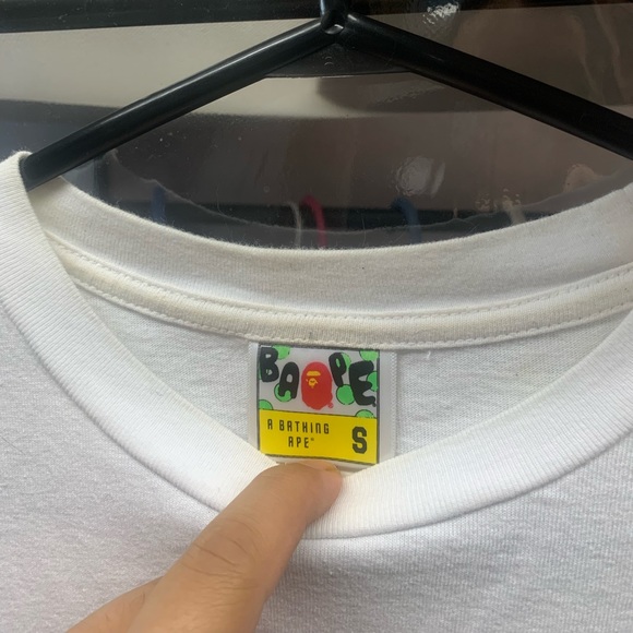 Bathing ape X One piece anime mens small tshirt - Picture 4 of 7